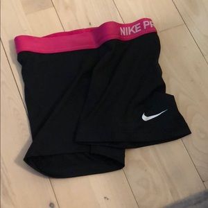 Nike Pro Compression Shorts Size M (3”inseam)